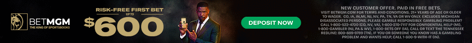 970x90 BetMGM Sportsbook - Article - Risk-Free Bet $600
