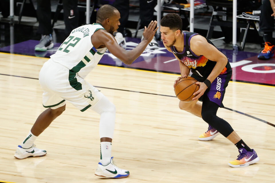 Zach to the Rack NBA Playoff Picks For Tuesday 7/6/2021: Khris Middleton vs. Devin Booker - Milwaukee Bucks @ Phoenix Suns